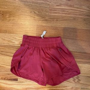 Beautiful lululemon red shorts!